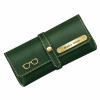 Personalized Leather Sunglass Case with Name And Charm Hard Eyewear Cover for Men And Women
