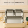 Lunch Box for School Stainless Steel Food Container, Leakproof Meal Box with Spoon