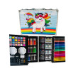 Art Set for Kids 145 Pieces Drawing Kit with Color Pencils Oil Pastels, Paint Brushes, Unicorn Theme Art Set