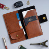Customized Travel Wallet with Name Personalized Passport Holder Travel Organizer for Men And Women