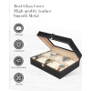  10 Slot Leather Watch Box Organiser